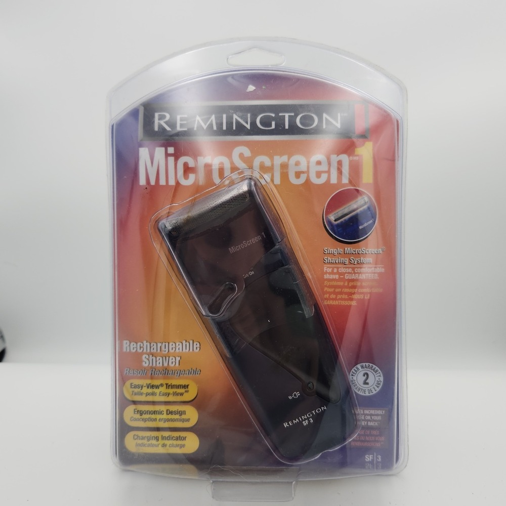 Vintage Remington MicroScreen 1 Rechargeable Razer Shaving System NOS